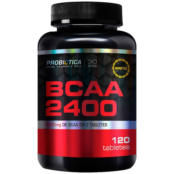 BCAA Probiótica 2400 - 120 Tabletes - Foto 1