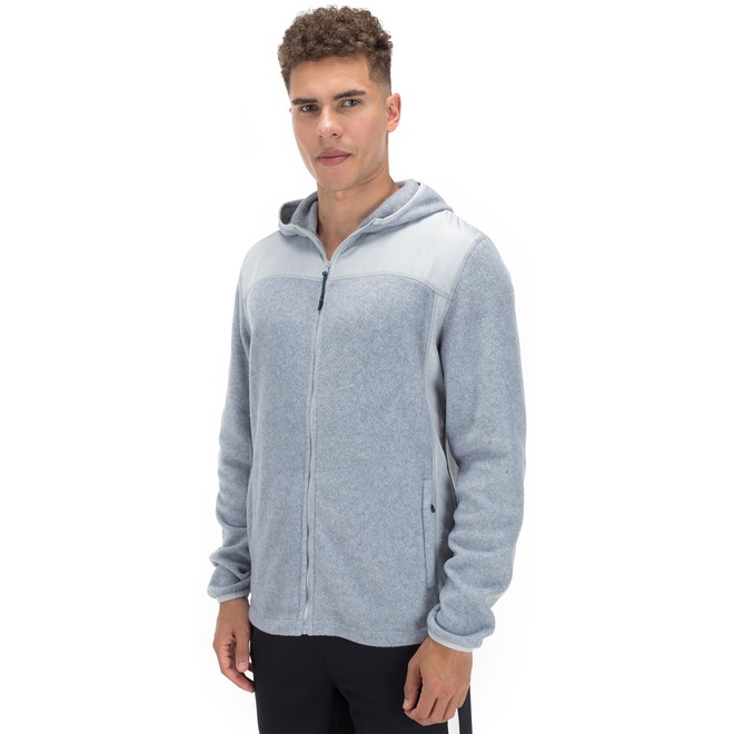 Jaqueta de Frio Fleece com Capuz Oxer Custom - Masculina - Foto 2