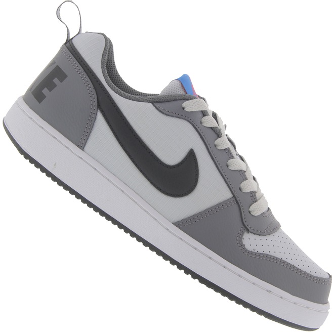 Tênis Nike Court Borough Low - Infantil - Foto 1