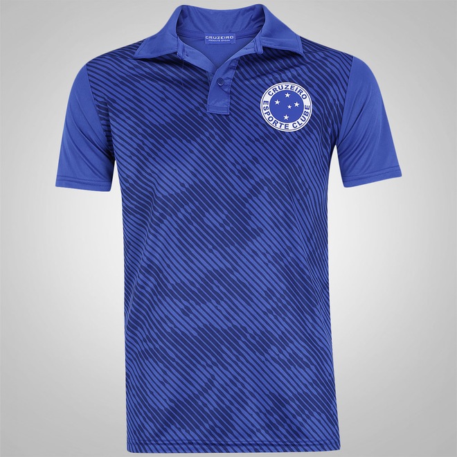 Camisa Polo do Cruzeiro Camuflada - Masculina - Foto 1