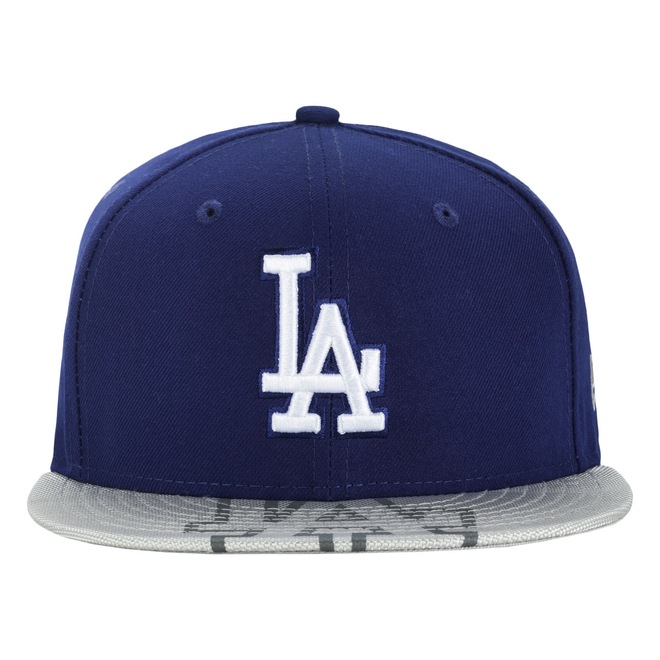 Boné Aba Reta New Era Los Angeles Dodgers Double - Fechado - Adulto - Foto 1