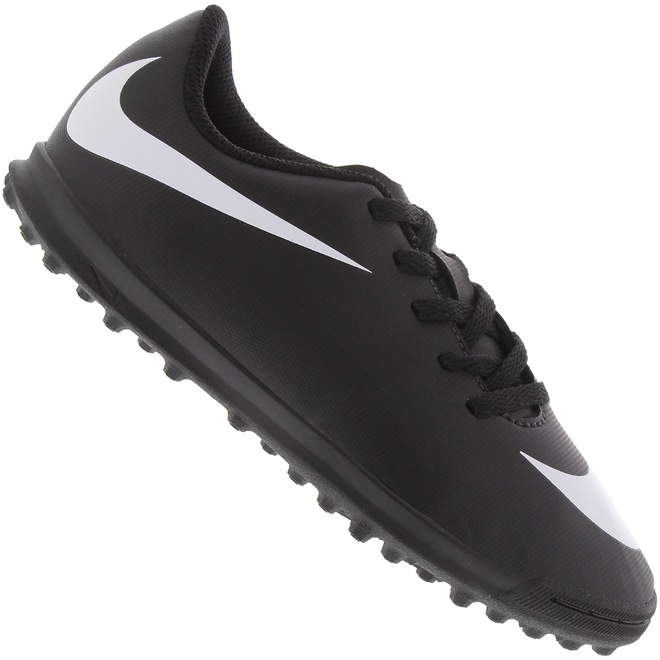 Chuteira Society Nike Bravata II TF - Infantil - Foto 1