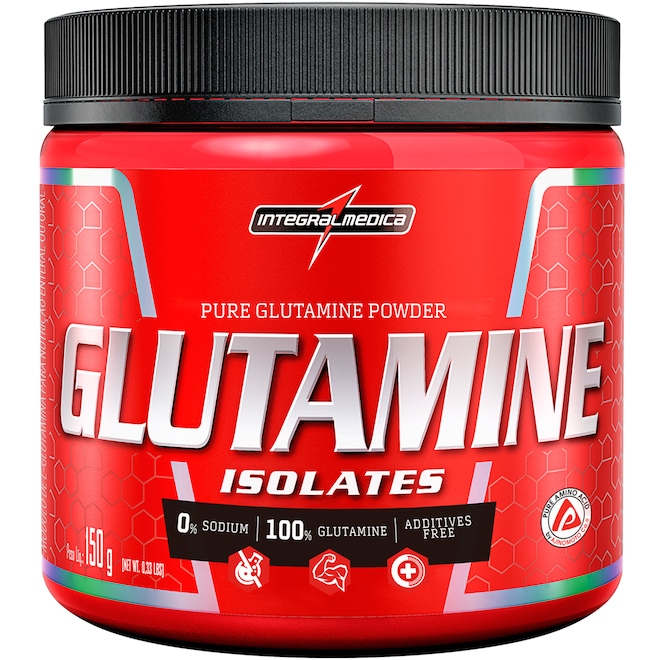 Glutamina Integralmédica Isolates - 150g - Foto 1