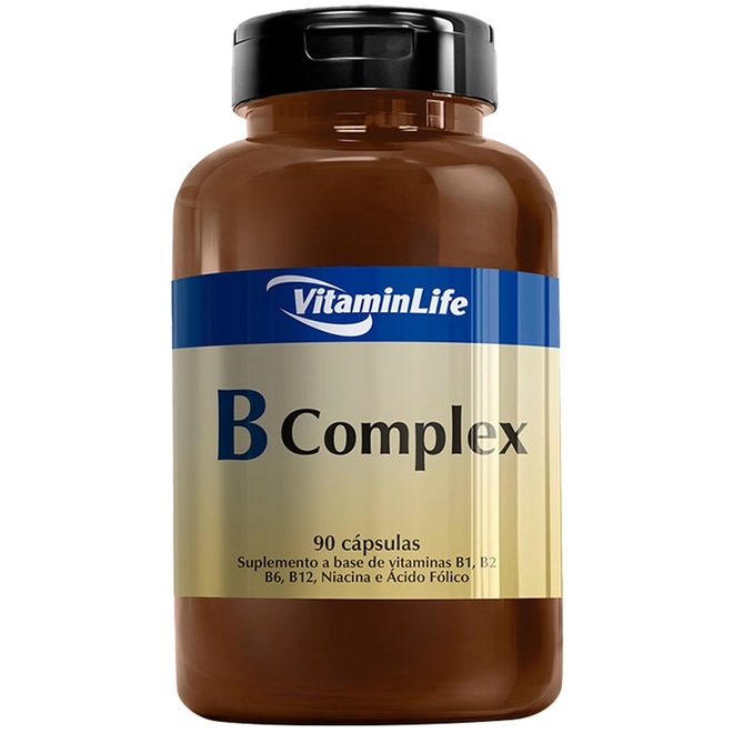 Complexo B VitaminLife B Complex - 90 Cápsulas - Foto 1