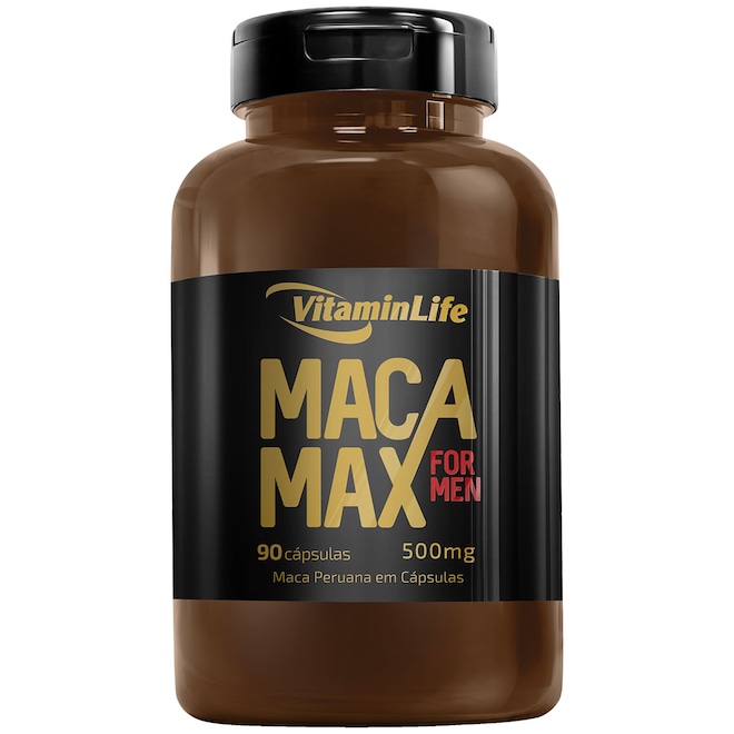 Maca Peruana VitaminLife Maca Max For Men - 90 Cápsulas - Foto 1