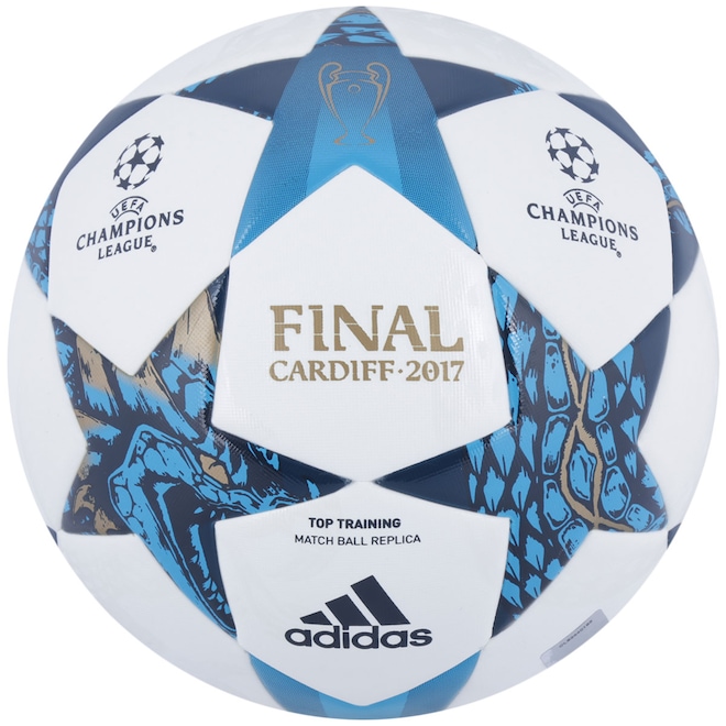 Bola de Futebol de Campo adidas Final da Champions League 2017 Top Training - Foto 1