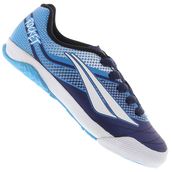 Chuteira Futsal Penalty ATF K Rocket VII IN - Infantil - Foto 1