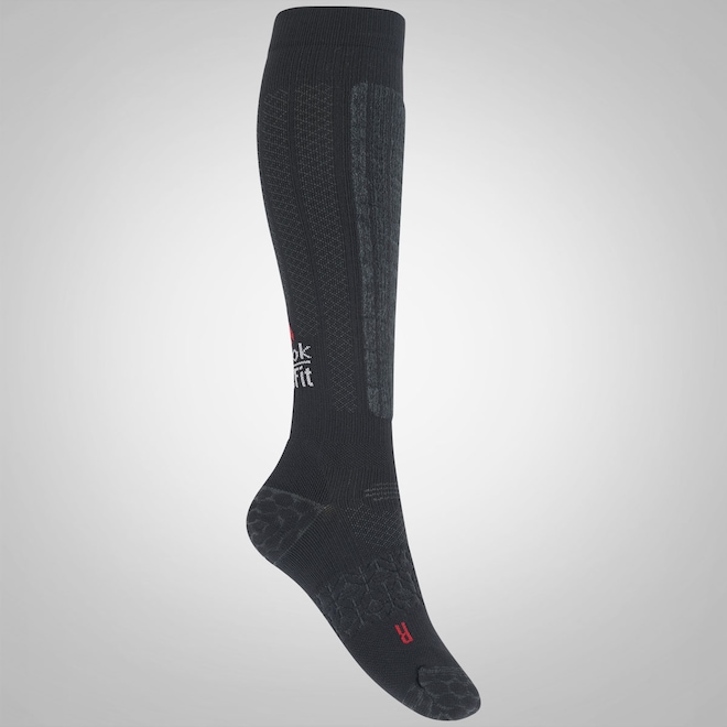 Meia de Compressão Reebok CrossFit Knee Socks - Adulto - Foto 1