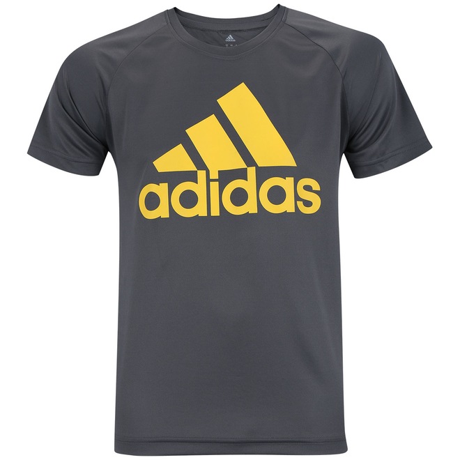 Camiseta adidas D2M Logo - Masculina - Foto 1