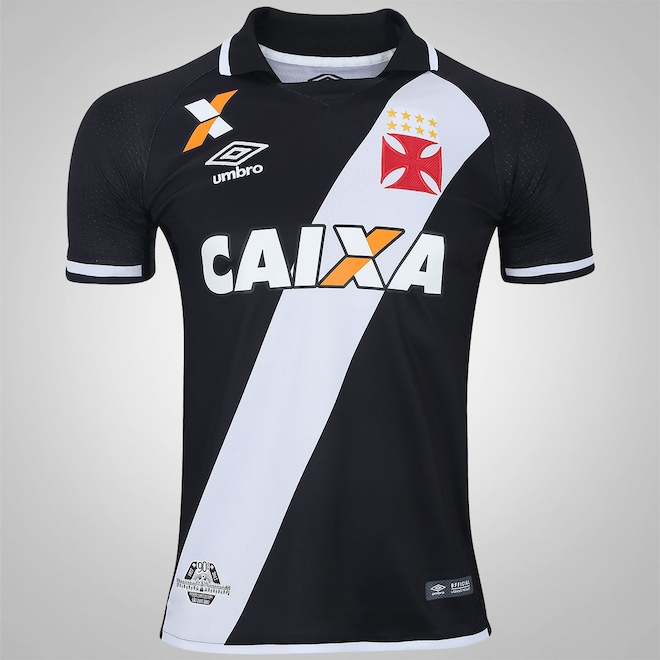 Camisa do Vasco da Gama I 2017 Umbro - Masculina - Foto 1