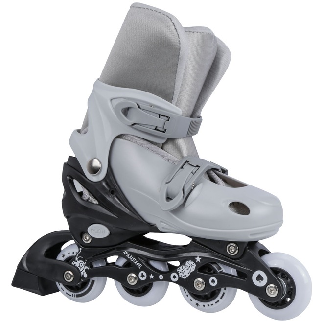 Patins Mor Row - In Line - Fitness - Ajustável - Infantil - Foto 1