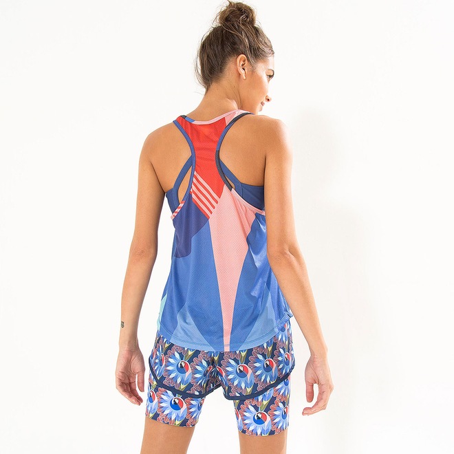 Camiseta Regata Farm Rio Xô Suor Arara - Feminina - Foto 1