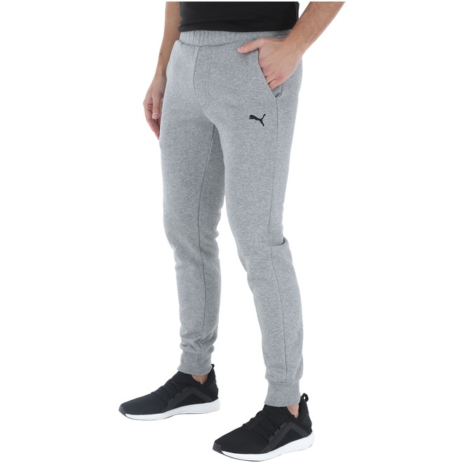 Calça de Moletom Puma Ess Sweat Pants Slim - Masculina - Foto 1