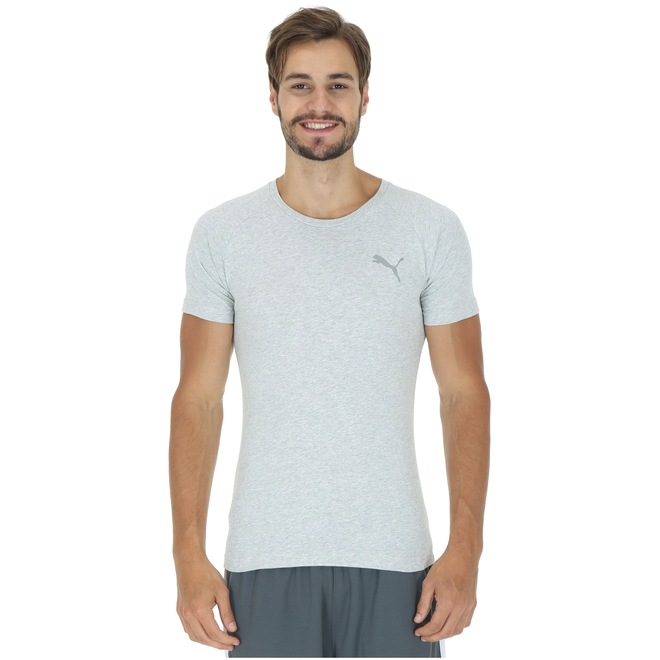 Camiseta Puma Evostripe Spaceknit - Masculina - Foto 1