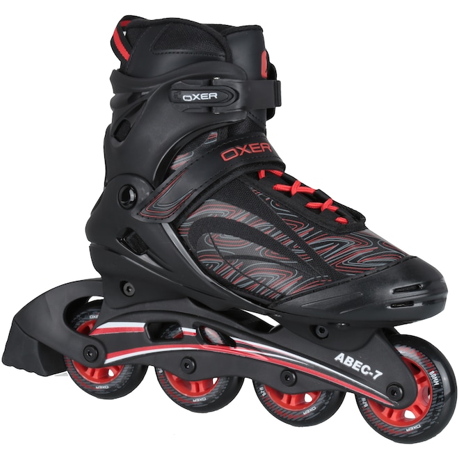 Patins Oxer New Magma - In Line - Fitness - ABEC 7 - Adulto - Foto 1
