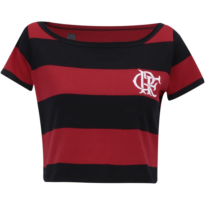 Blusa Cropped do Flamengo Vibe - Feminina - Foto 1