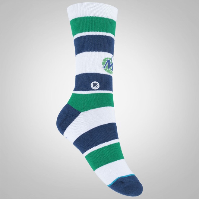 Meia Cano Alto Stance Dallas Mavericks - Adulto - Foto 1