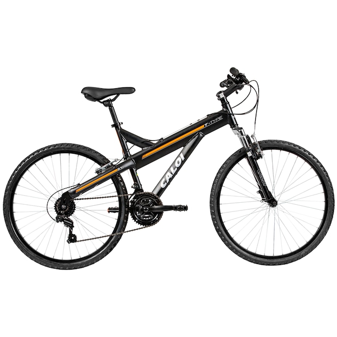 Mountain Bike Caloi T-Type - Aro 26 - Freios V-Brake - Câmbio Traseiro Shimano TZ - 21 Marchas - Foto 1