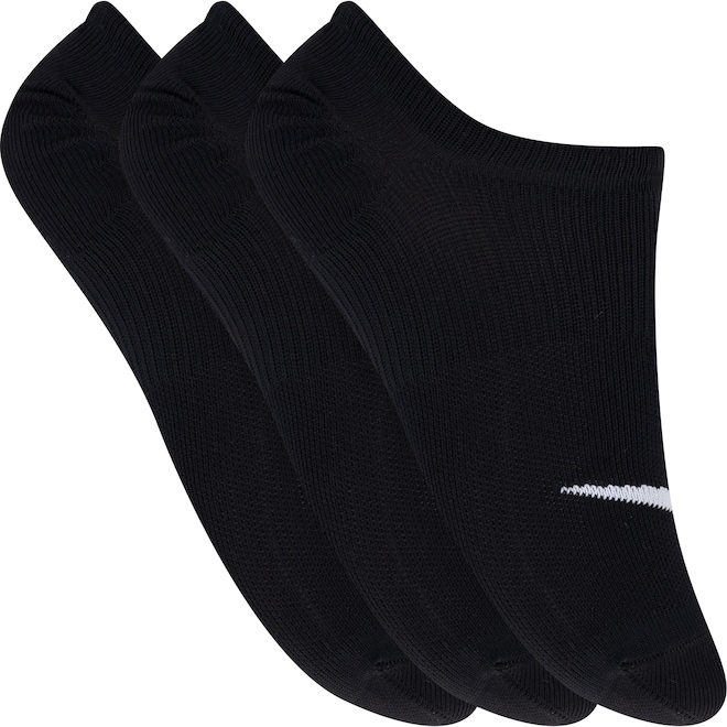 Kit de Meias Sapatilha Nike Lightweight Train com 3 Pares - Feminino - Foto 1