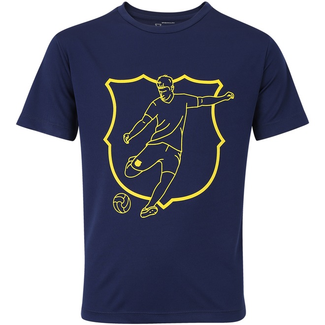 Camiseta Barcelona Artilheiro - Infantil - Foto 1