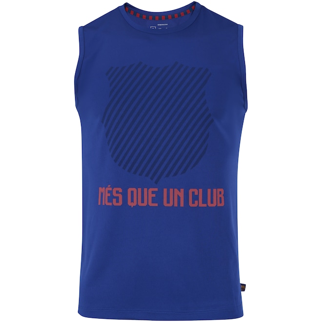 Camiseta Regata Barcelona Um Club - Masculina - Foto 1