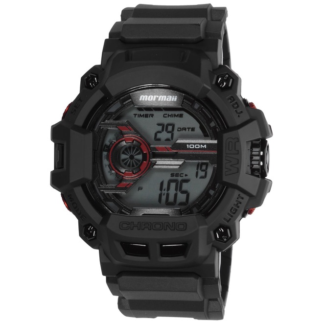 Relógio Digital Mormaii MO1105AA - Masculino - Foto 1
