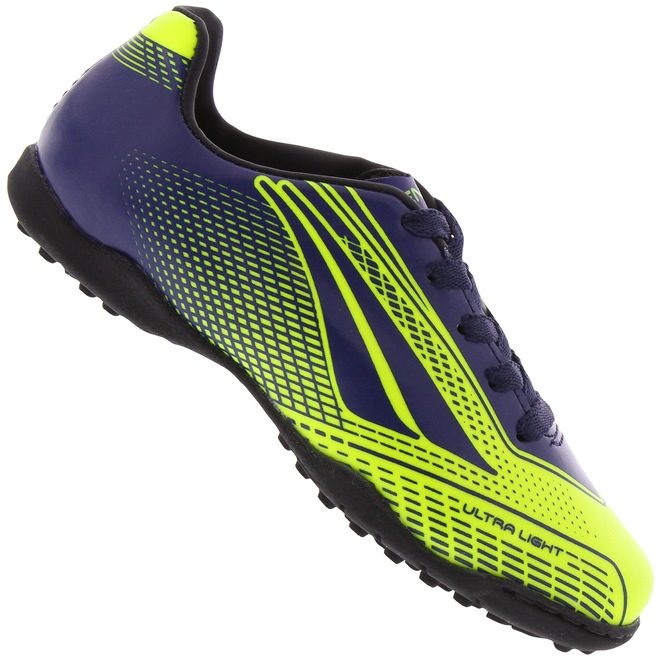 Chuteira Society Penalty Storm Speed VII TF - Infantil - Foto 1