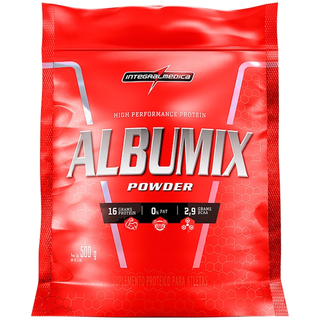 Albumina Integralmédica Albumix Powder - 500g - Foto 1