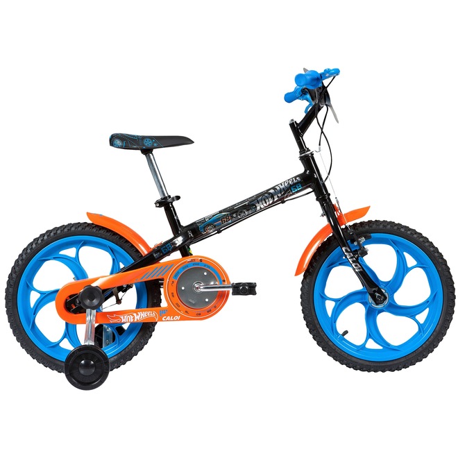 Bicicleta Caloi Hot Wheels - Aro 16 - Freio Cantilever - Infantil - Foto 1