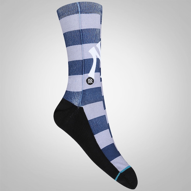 Meia Cano Alto Stance New York Yankees Splatter - Adulto - Foto 1