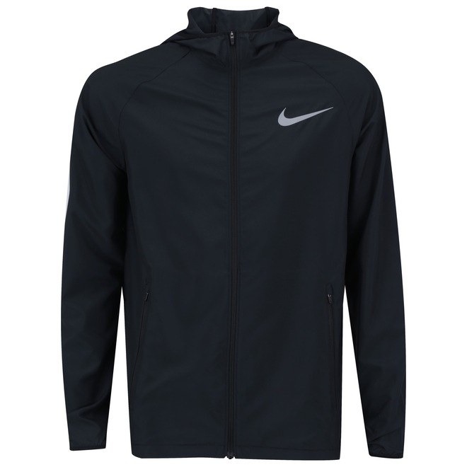 Jaqueta Impermeável com Capuz Nike Essential Hooded Running - Masculina - Foto 1