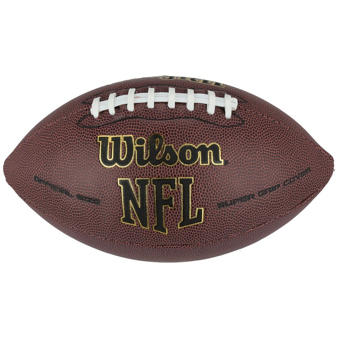 Bola de Futebol Americano Wilson NFL Super Grip Composite - Foto 1