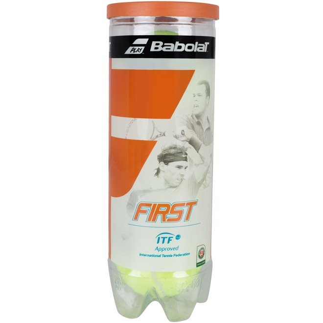 Bola de Tênis Babolat First - 3 Unidades - Foto 1