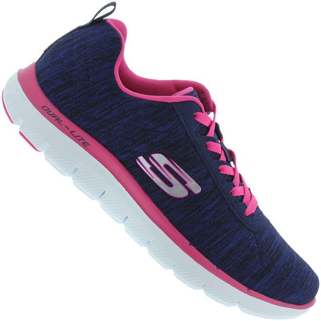 Tênis Skechers Flex Appeal 2.0 - Feminino - Foto 1
