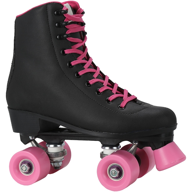 Patins 4 Rodas Retrô Oxer Dark Pink - Foto 1