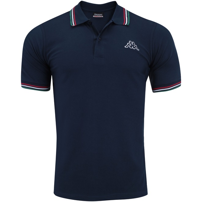 Camisa Polo Kappa Fuerza - Masculina - Foto 1