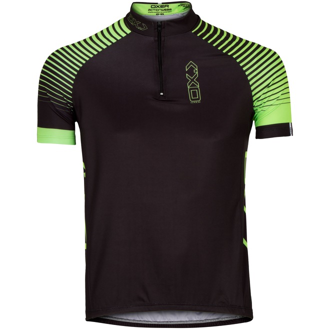 Camisa de Ciclismo Oxer Vesta 3D Meio Zíper - Masculina - Foto 1