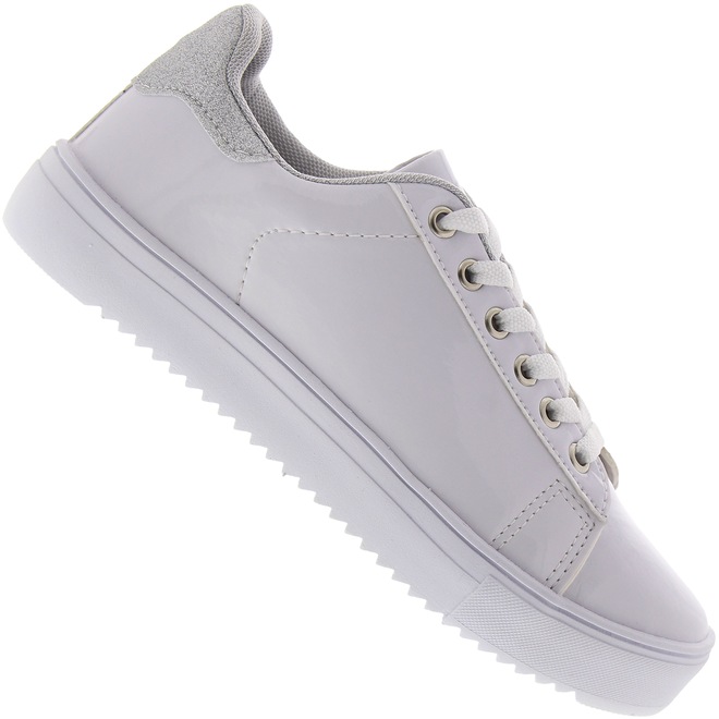 Tênis Oxer Verniz - Feminino - Foto 1