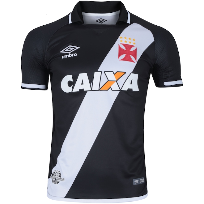 Camisa do Vasco da Gama I 2017 Umbro com Patrocínio - Masculina - Foto 1