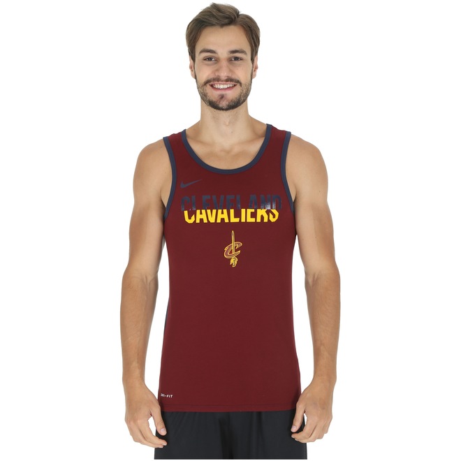 Camiseta Regata Nike NBA Cleveland Cavaliers Logo - Masculina - Foto 1