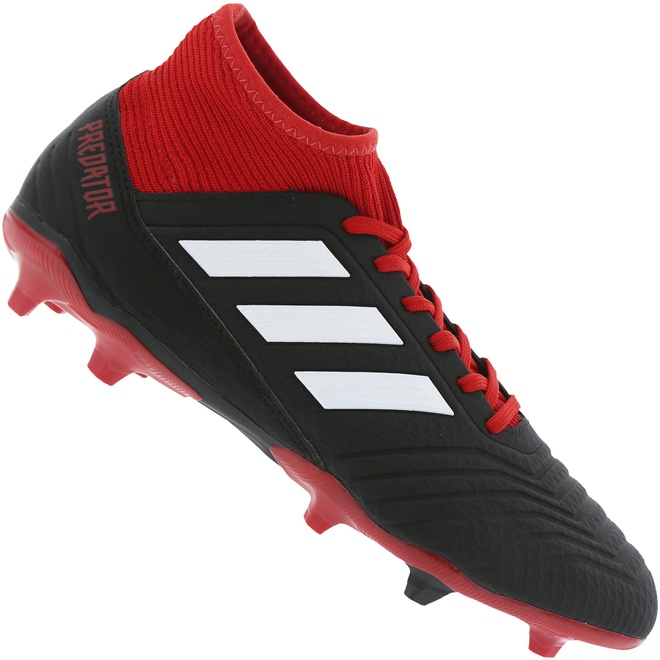 Chuteira de Campo adidas Predator 18.3 FG - Adulto - Foto 1