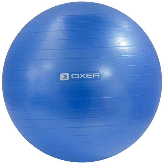 Bola de Pilates Suiça Oxer Gym Ball com Bomba de Ar - 75cm - Foto 1