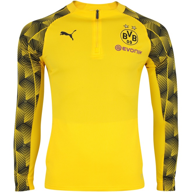 Blusa de Treino Borussia Dortmund 17/18 Puma - Masculina - Foto 1