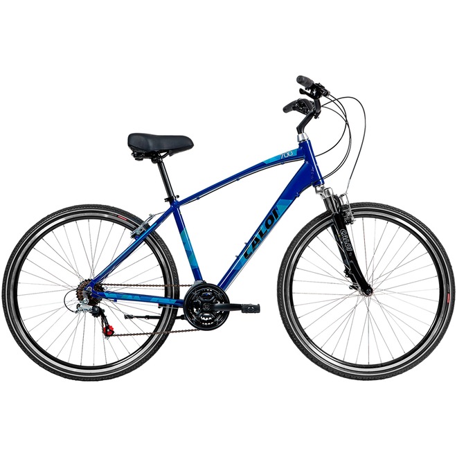 Bicicleta Caloi 700 - Freio V-Brake - Câmbio Shimano - 21 Marchas - Foto 1