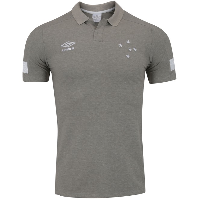 Camisa Polo do Cruzeiro Viagem 2018 Umbro - Masculina - Foto 1