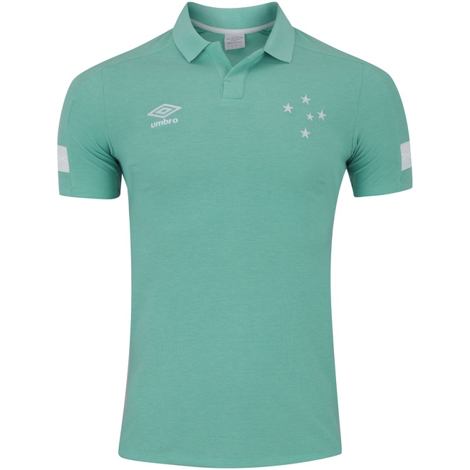 Camisa Polo do Cruzeiro Viagem 2018 Umbro - Masculina - Foto 1