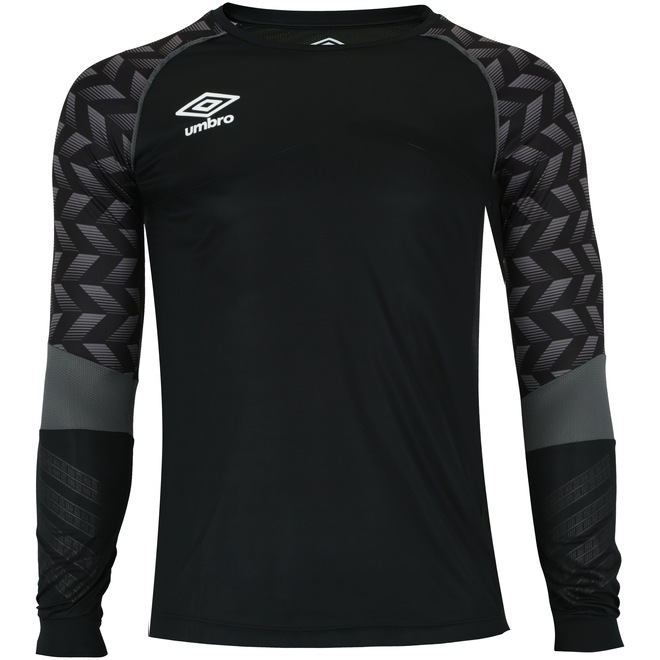 Camisa de Goleiro Manga Longa Umbro TWR Layout - Masculina - Foto 1