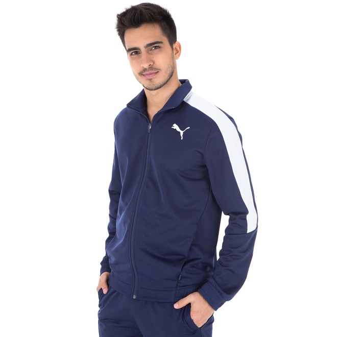 Agasalho Puma Classic Tricot Suit CL - Masculino - Foto 2