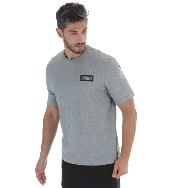 Camiseta Puma Rebel Tee - Masculina - Foto 1