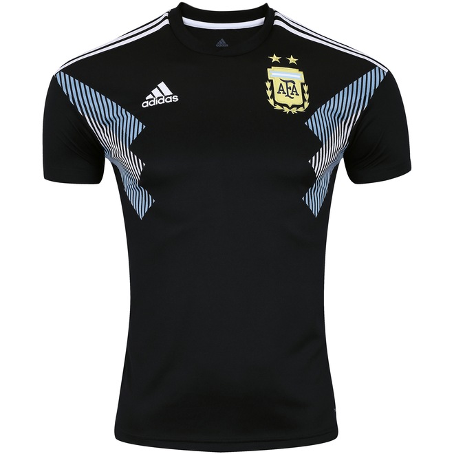 Camisa Argentina II 2018 adidas - Masculina - Foto 1